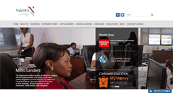 Desktop Screenshot of nbfira.org.bw